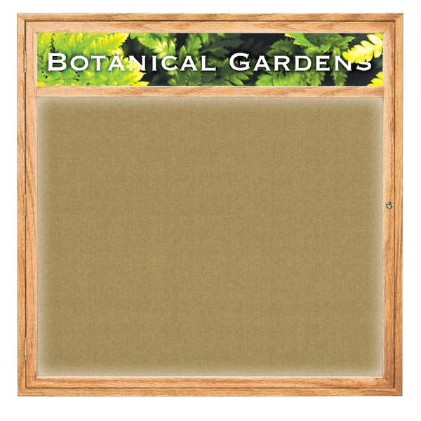 Open Faced Traditional Corkboard, 36x24"
